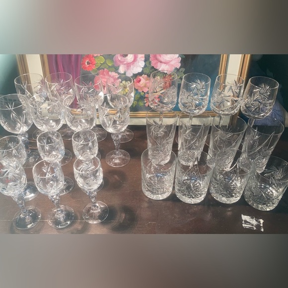 Crystal glasses - Picture 7 of 8